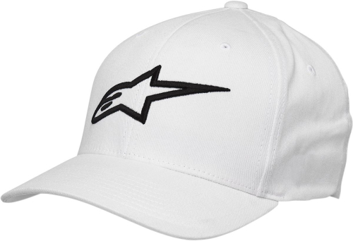 Alpinestars - Alpinestars Ageless Curve Hat - 1017810102010LX - White/Black - Lg-XL