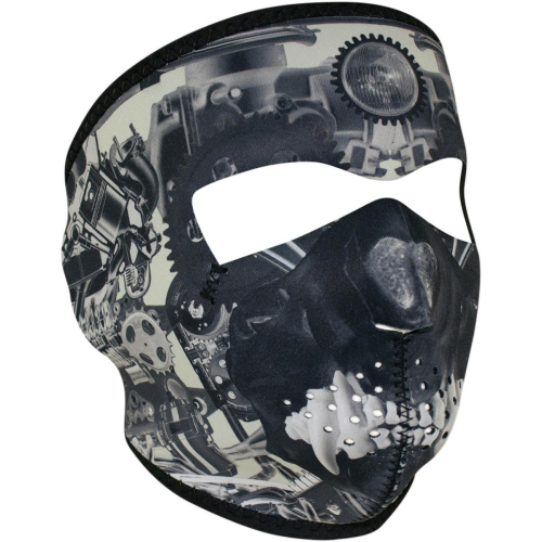 Zan Headgear - Zan Headgear Full Face Mask - WNFM110 - Sprocket Skull - OSFM