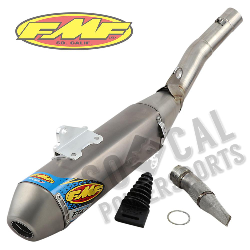 FMF Racing - FMF Racing Factory 4.1 RCT Slip-On - Titanium Muffler - Titanium Midpipe - Titanium Endcap - 044444