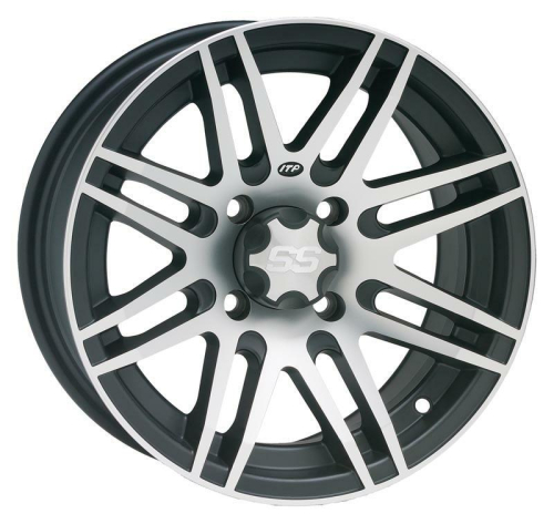 ITP - ITP SS316 Wheel - 14x7 - 2+5 Offset - 4/110 - Black/Machined - 1428522536B