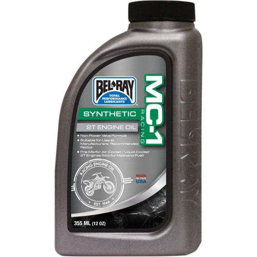 Bel-Ray - Bel-Ray MC-1 Racing Full Synthetic 2T Engine Oil - 12.8oz. - 99400-B12.8