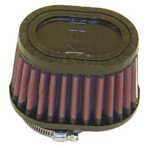 K&N Engineering - K&N Engineering Universal Oval Tapered Air Filter - Rubber End Cap - RU-1820