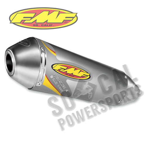 FMF Racing - FMF Racing Universal PowerCore 4 Spark Arrestor Slip-On (1.5in. to 2.0in. Inlet) - 040633