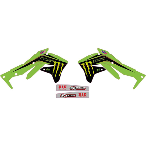 DCOR - DCOR 2020 Monster Energy Graphics Kit - 10-20-760