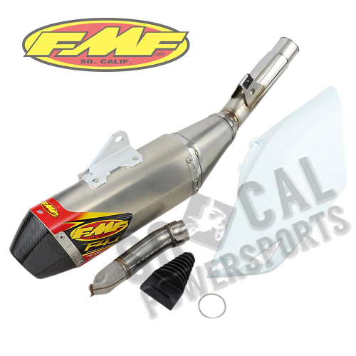 FMF Racing - FMF Racing Factory 4.1 RCT Slip-On - Aluminum Muffler - Carbon Endcap - 041525