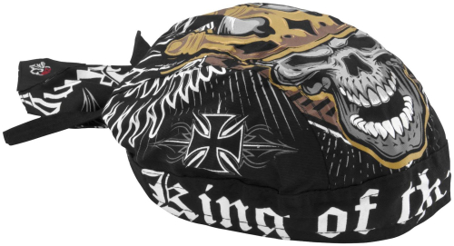 Zan Headgear - Zan Headgear Road Hog Flydanna - ZLT101 - King of the Road - OSFM