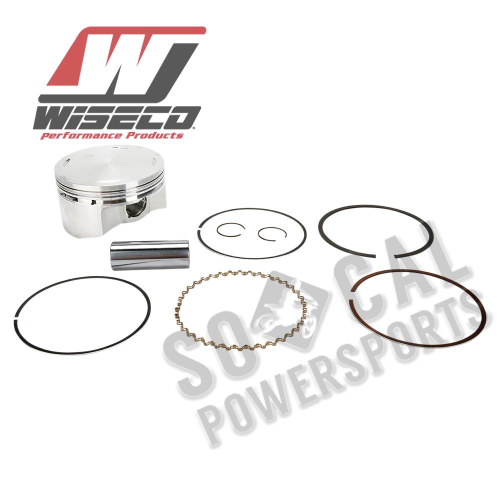 Wiseco - Wiseco Piston Kit - 3.00mm Oversize to 102.92mm, 11:1 Compression - 4366M10000