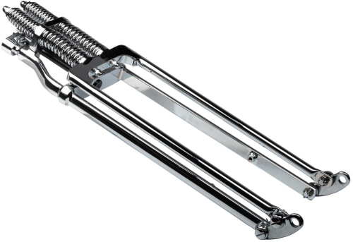 HardDrive - HardDrive Tapered Leg Springer  Forks - +8in. - Chrome - 061-700