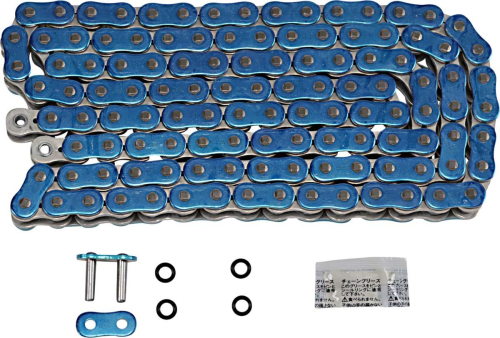 EK Chain - EK Chain 530 ZVX3 Series ZX-Ring Chain - 120 Links - Blue - 530ZVX3-120AB