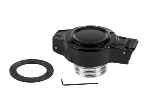 HardDrive - HardDrive Flip Up Gas Cap - Black - 75-085BKR