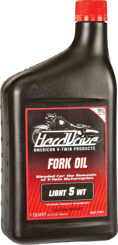 HardDrive - HardDrive Fork Oil - 5W - 1qt - 2309-042B