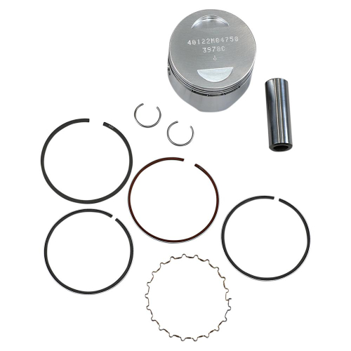 Wiseco - Wiseco Piston Kit - Standard Bore 47.46mm, 10.5:1 Compression - 40122M04750