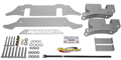 High Lifter Products - High Lifter Products Signature Series Lift Kit - 3-5in. Lift - Silver - PLK1RZR-51-S