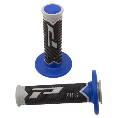 Pro Grip - Pro Grip 788 Triple Density Grips - Gray/Blue/Black - PA078800TGBL