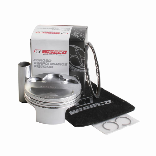 Wiseco - Wiseco Piston Kit - 2.00mm Oversize to 80.95mm, 13.2:1 Compression - 4872M07900