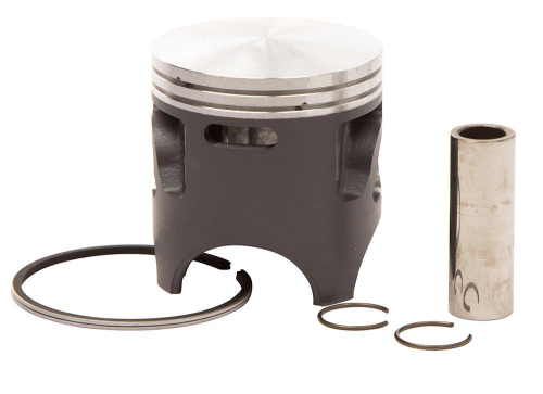 Vertex - Vertex Cast Big Bore Piston Kit (92cc) - 2.00mm Oversize to 52.45mm, Standard Compression - 22875200