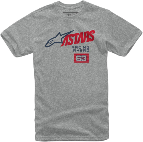 Alpinestars - Alpinestars Title T-Shirt - 1210-72000-1026-XL - Gray Heather - X-Large