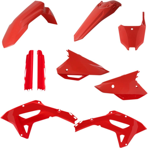 Acerbis - Acerbis Full Plastic Kit - Red - 2861800227