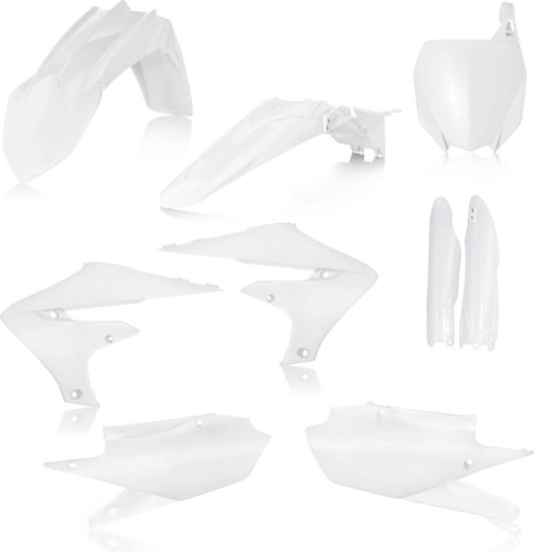 Acerbis - Acerbis Full Plastic Kit - White - 2685920002