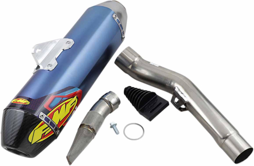 FMF Racing - FMF Racing Factory 4.1 RCT Slip-On - Anodized Titanium Muffler - 042376