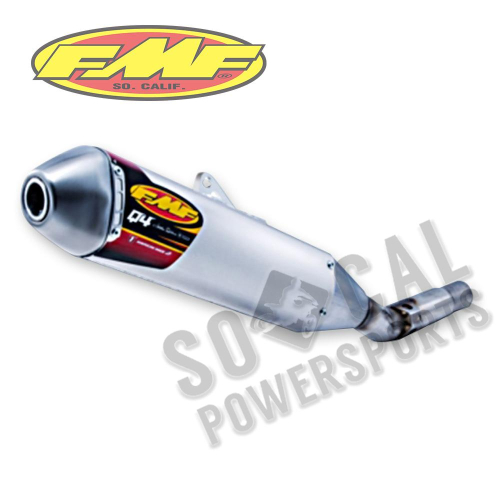 FMF Racing - FMF Racing The Q4 Hex Series Slip-On Muffler - 043361