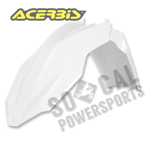 Acerbis - Acerbis Front Fender - White - 2393390002