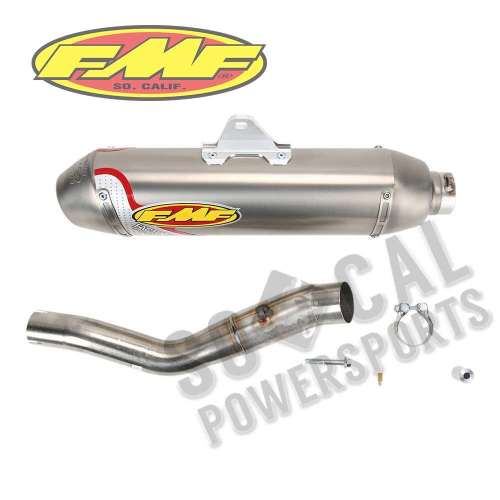 FMF Racing - FMF Racing Factory 4.1 Slip-On - Titanium Muffler - Stainless Steel Midpipe - 044206