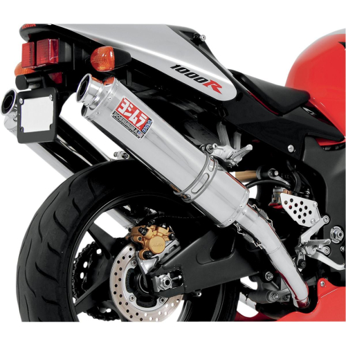 Yoshimura - Yoshimura RS-3 Street Series Dual Slip-Ons - Stainless Steel Mufflers - 1250255