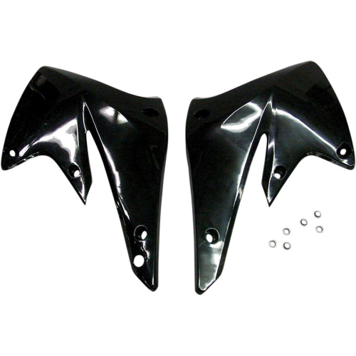 Acerbis - Acerbis Radiator Shrouds - Black - 2043700001