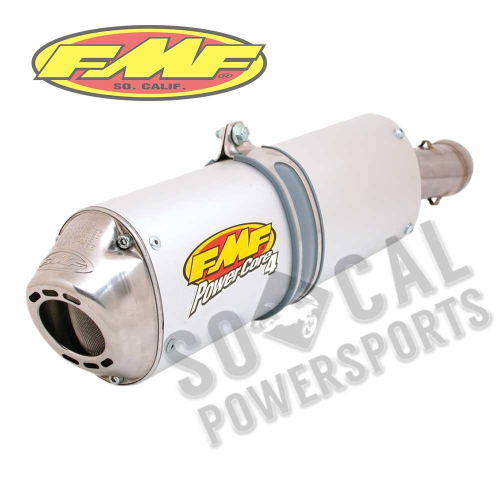 FMF Racing - FMF Racing PowerCore 4 Spark Arrestor Full System - Aluminum Muffler - 041024