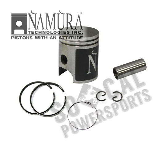 Namura Technologies - Namura Technologies Piston Kit - 0.75mm Oversized to 40.71mm, 6.0:1 Compression - NX-40005-3