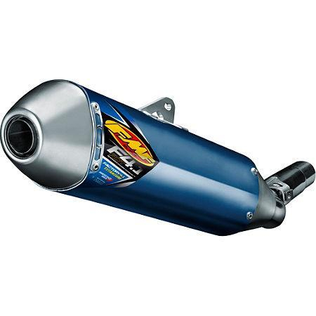 FMF Racing - FMF Racing Factory 4.1 RCT Slip-On - Blue Anodized Titanium Muffler - Titanium Midpipe - Titanium Endcap - 043349