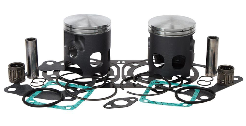 Vertex - Vertex Cast Replica Top End Piston Kit - 1.50mm Oversize to 65.45mm, Standard Compression - VTK22568150