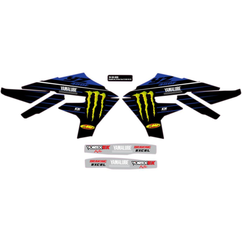 DCOR - DCOR 2020 Star Racing Yamaha Graphics Kit - 10-50-600