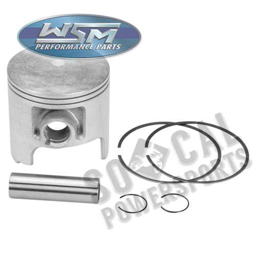 WSM - WSM Piston Kit (706cc) - 0.25mm Oversize to 81.25mm Bore - 010-825-04K