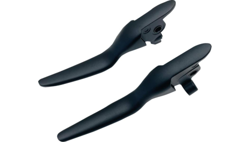 Drag Specialties - Drag Specialties Custom Lever Set - Gloss Black - 0610-2262