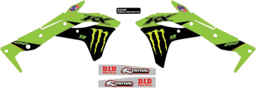 DCOR - DCOR 2021 Monster Energy Graphics Kit - 10-20-641