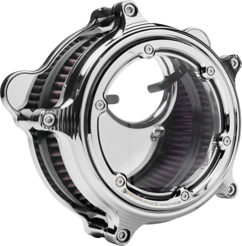 Performance Machine - Performance Machine Vision Series Air Cleaner - Chrome - 0206-2157-CH