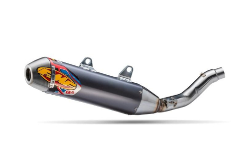 FMF Racing - FMF Racing The Q4 Hex Series Slip-On Muffler - 045657