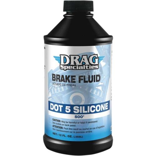 Drag Specialties - Drag Specialties DOT-5 Silicone Brake Fluid - 3703-0058