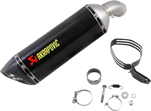 Akrapovic - Akrapovic Slip-On Line Exhaust - Carbon Fiber Muffler - S-K10SO24-HRC