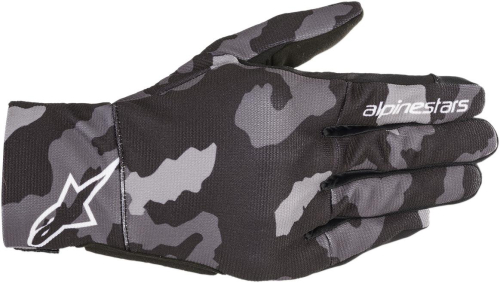 Alpinestars - Alpinestars Reef Gloves - 356020-9001-XL - Black/Gray/Camo - X-Large