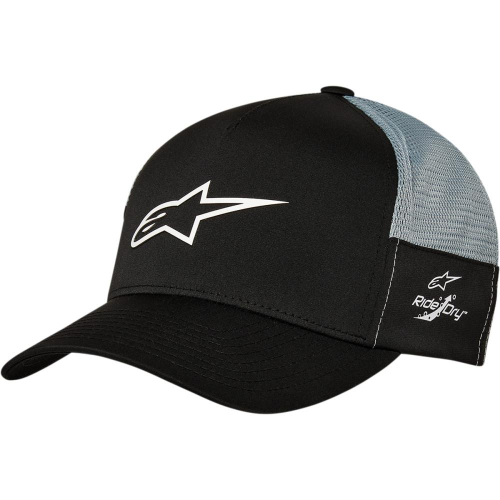 Alpinestars - Alpinestars Foremost Tech Hat - 1211810021011SM - Black/Gray - Sm-Md