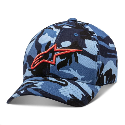 Alpinestars - Alpinestars Visible Hat - 1210810409071SM - Navy/Camo - Sm-Md