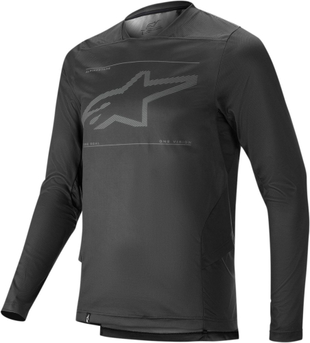 Alpinestars - Alpinestars Drop 6.0 Long Sleeve Jersey - 1766420-10-LG - Black - Large