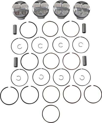 J.E. Pistons - J.E. Pistons FSR Piston - Standard Bore 76.00mm, 13.5:1 Compression - 274082