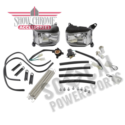 Show Chrome - Show Chrome LED Driving Light Kit - 52-595LA