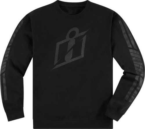 Icon - Icon RS Gradient Crew Fleece - 3050-5334 - Black - Large