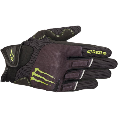 Alpinestars - Alpinestars Raid Gloves - 3576118-16-L - Black/Green - Large