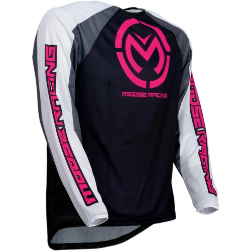 Moose Racing - Moose Racing M1 Jersey - 2910-5023 - Black/Pink - 3XL